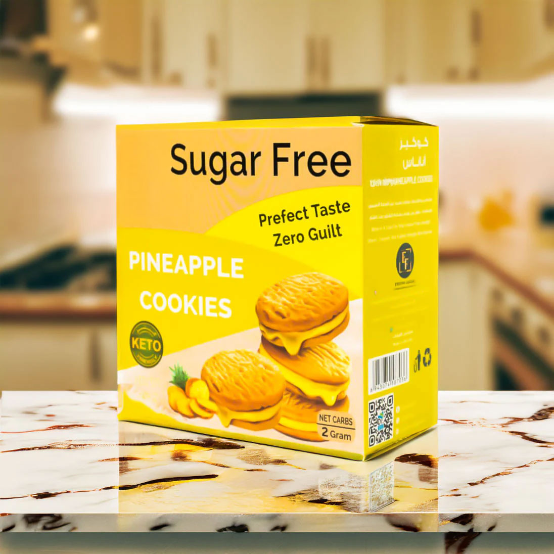 Sugar-Free Pneapple Cookies