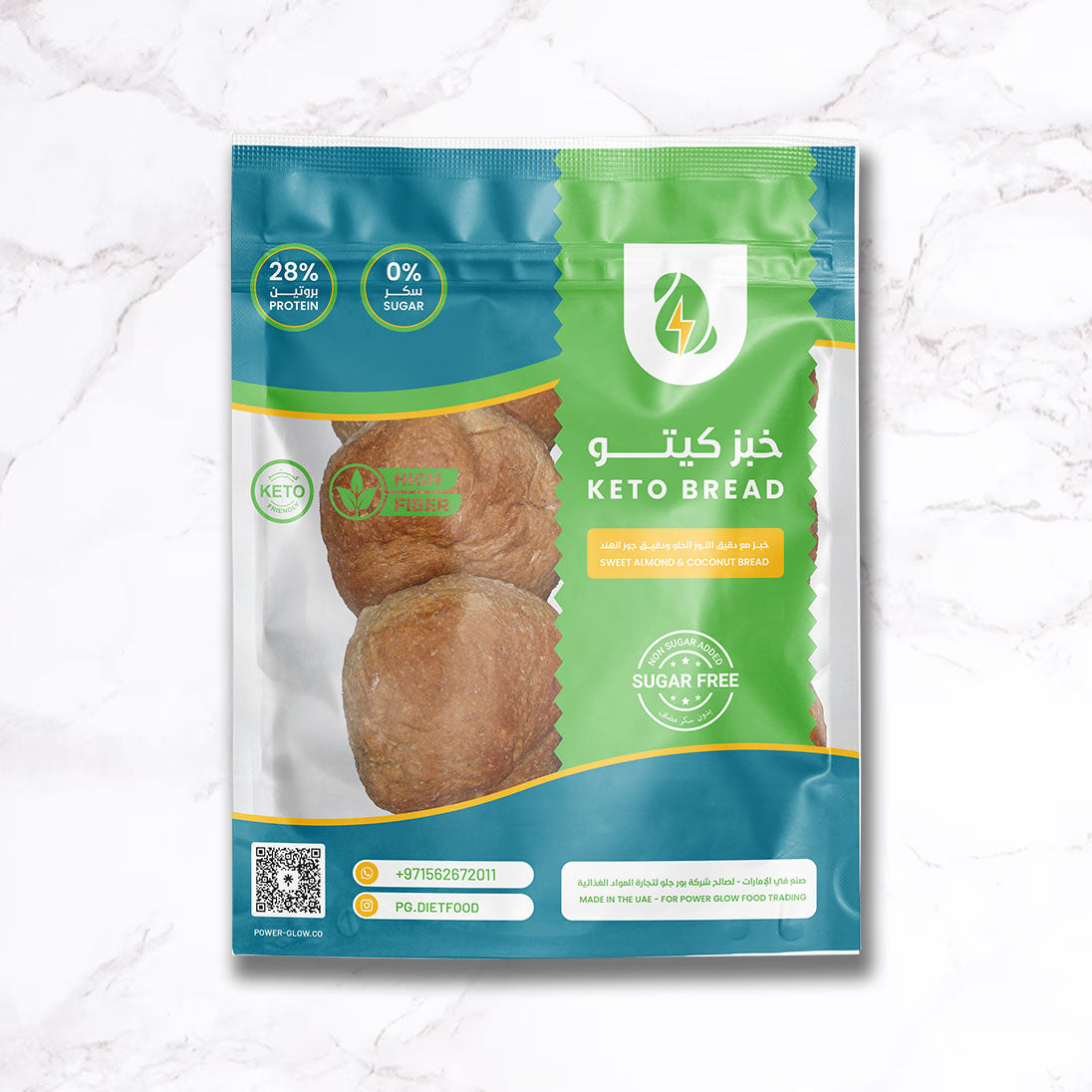 Burger Keto Bread 6 Pcs