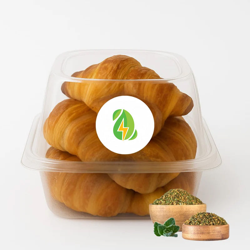 كرواسان كيتو بالزعتر 5 حبات