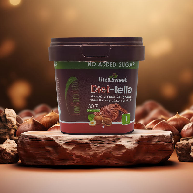 Lite & Sweet Diet-Tella Hazelnut Chocolate Spread 300g