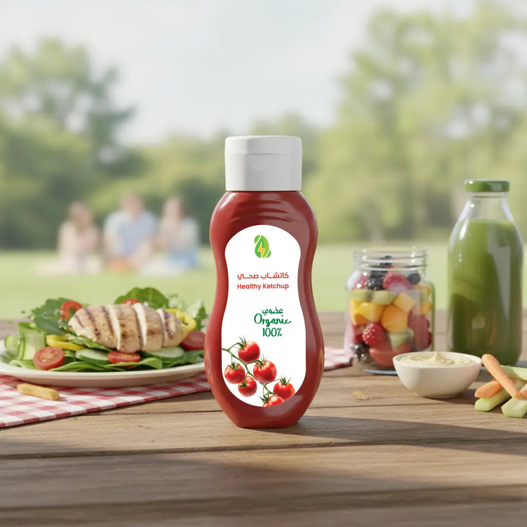 كاتشاب الطماطم خالي من السكر 340 جرام