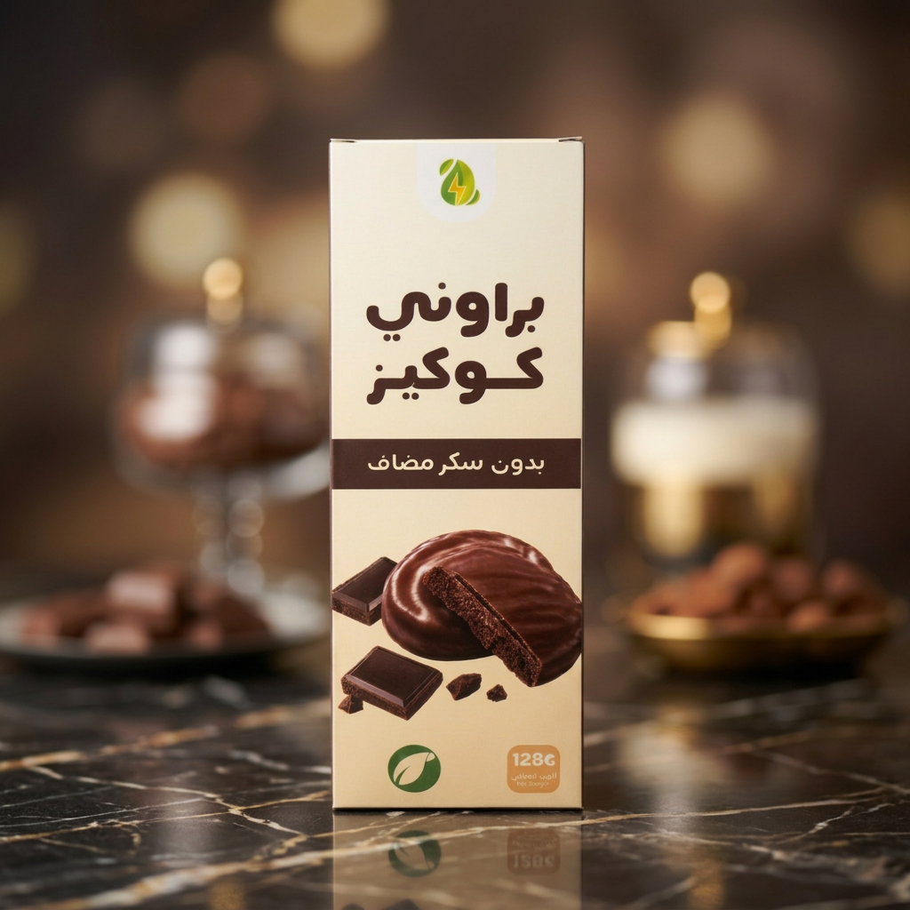 براوني كوكيز بدون سكر